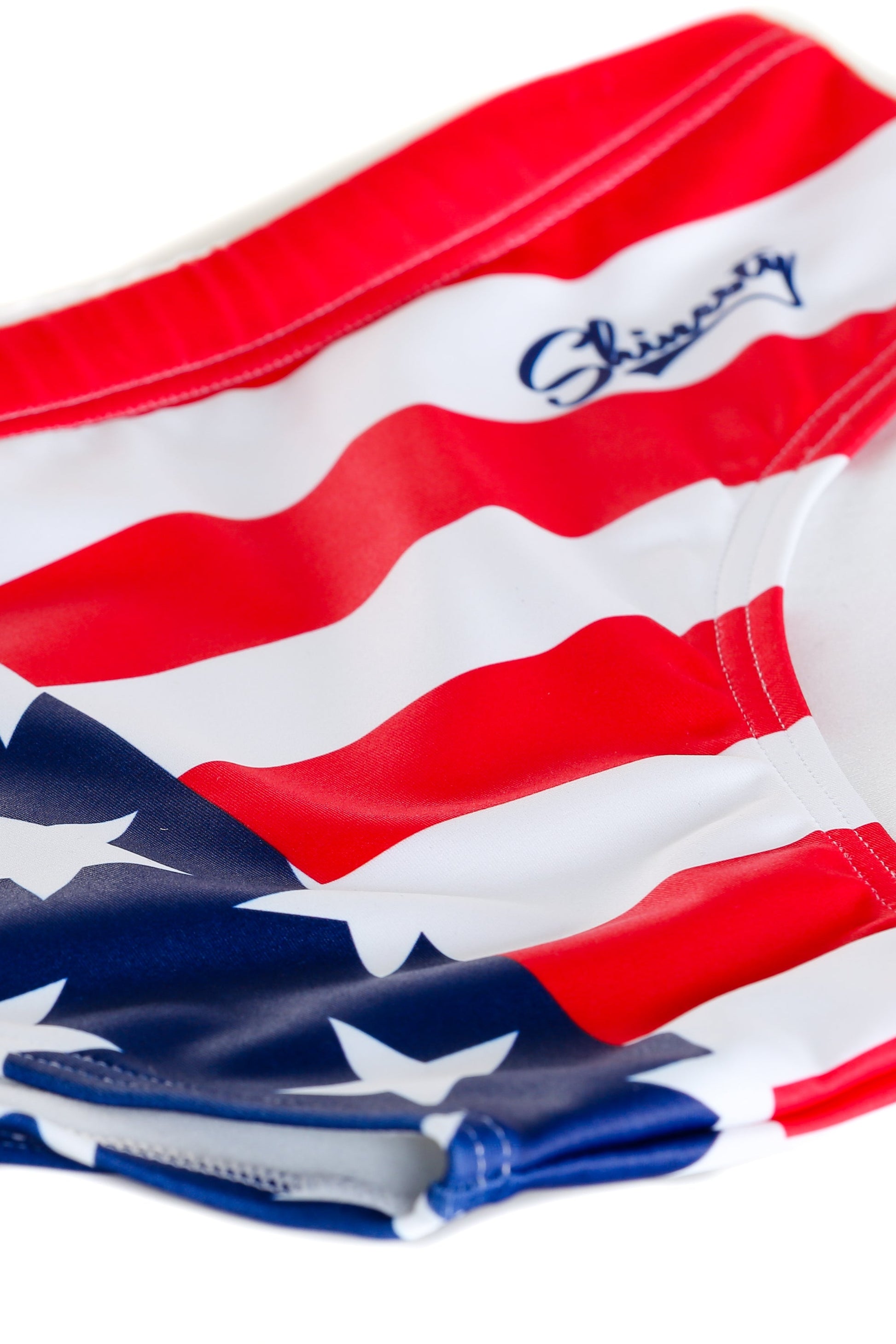  Unsurpassed Summer Ass | American Flag Swim Brief