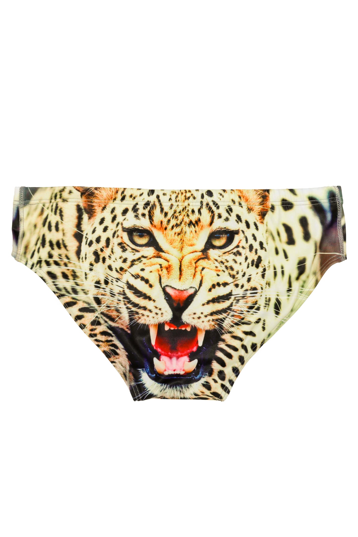 The Endangerous Leopard Print Swim Brief