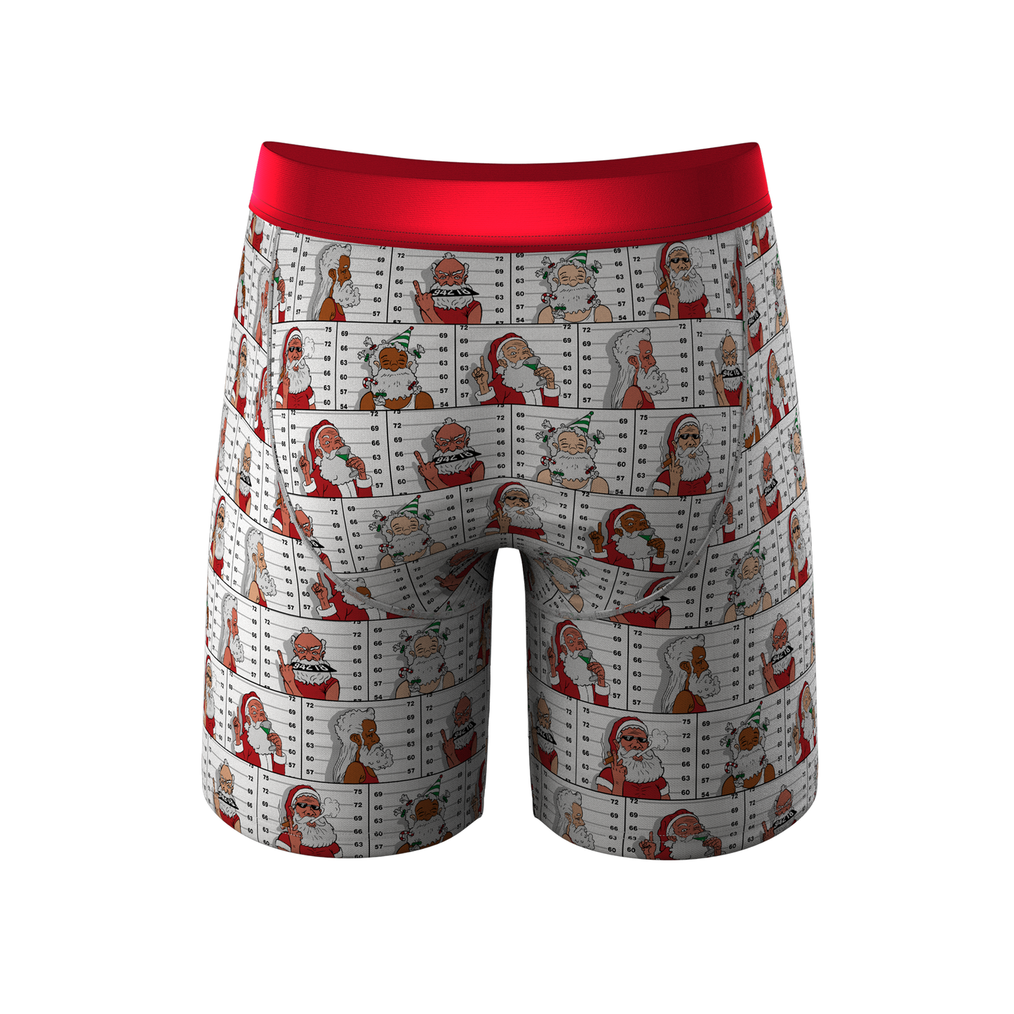  The Jailbird | Mugshot Long Leg Ball Hammock® Pouch Underwear With Fly