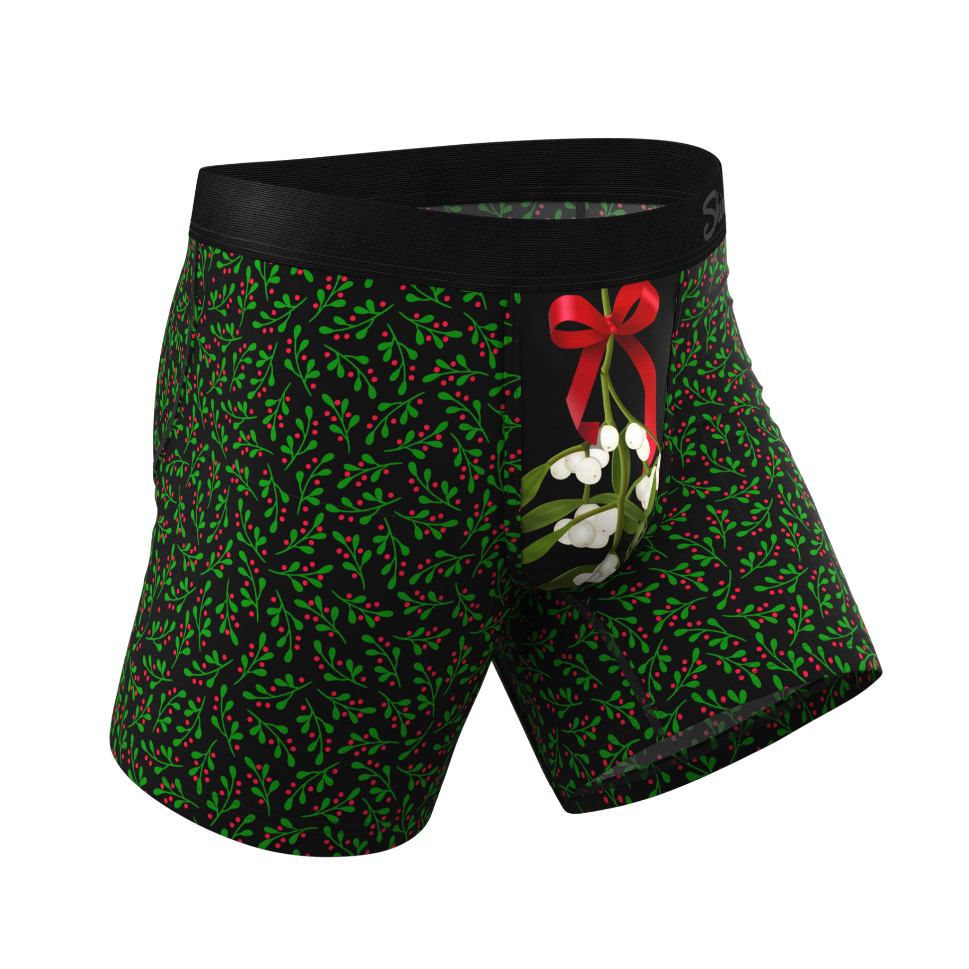  The Kiss Me There | Mistletoe Ball Hammock® Pouch Underwear
