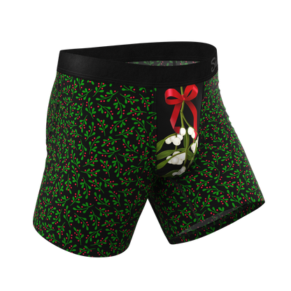  The Kiss Me There | Mistletoe Ball Hammock® Pouch Underwear