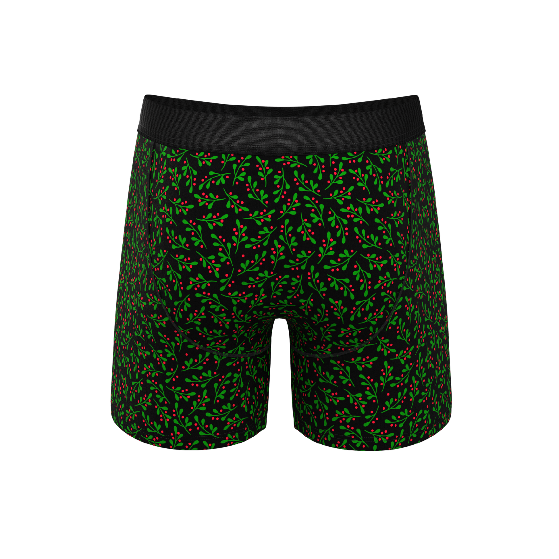  The Kiss Me There | Mistletoe Ball Hammock® Pouch Underwear With Fly