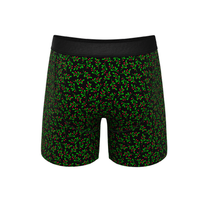  The Kiss Me There | Mistletoe Ball Hammock® Pouch Underwear With Fly