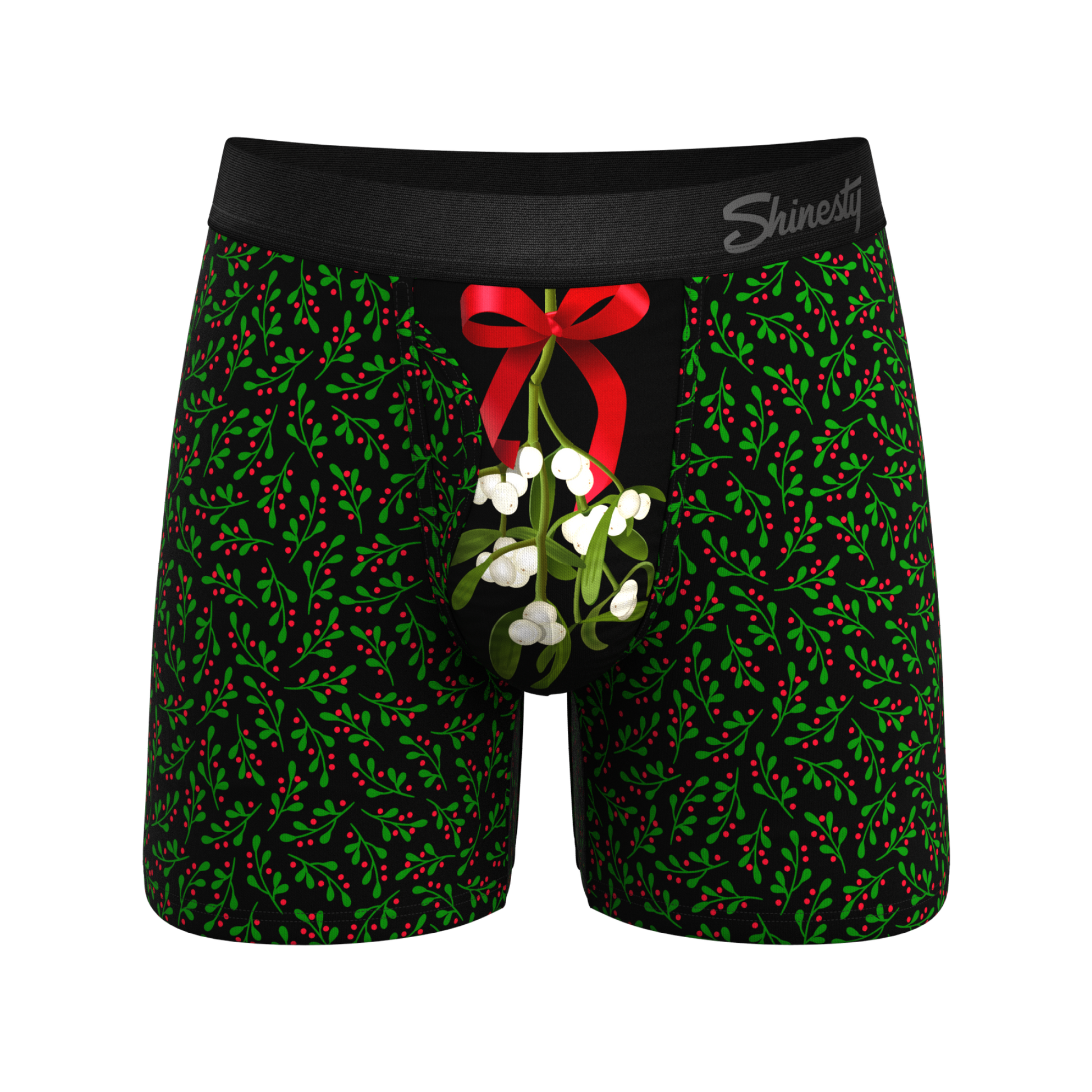  The Kiss Me There | Mistletoe Ball Hammock® Pouch Underwear With Fly