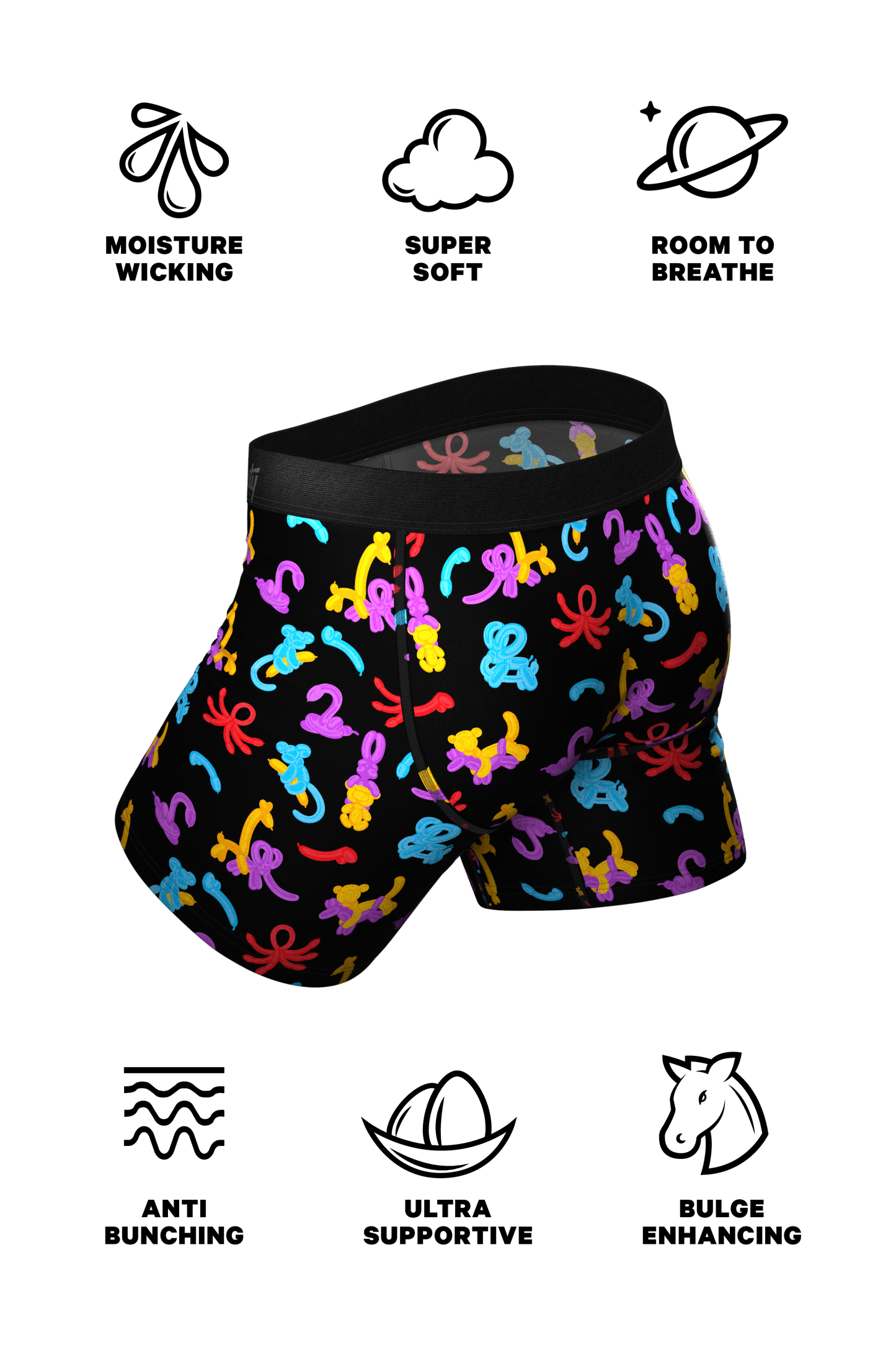  The Knot Tonights | Balloon Animal Ball Hammock® Pouch Underwear