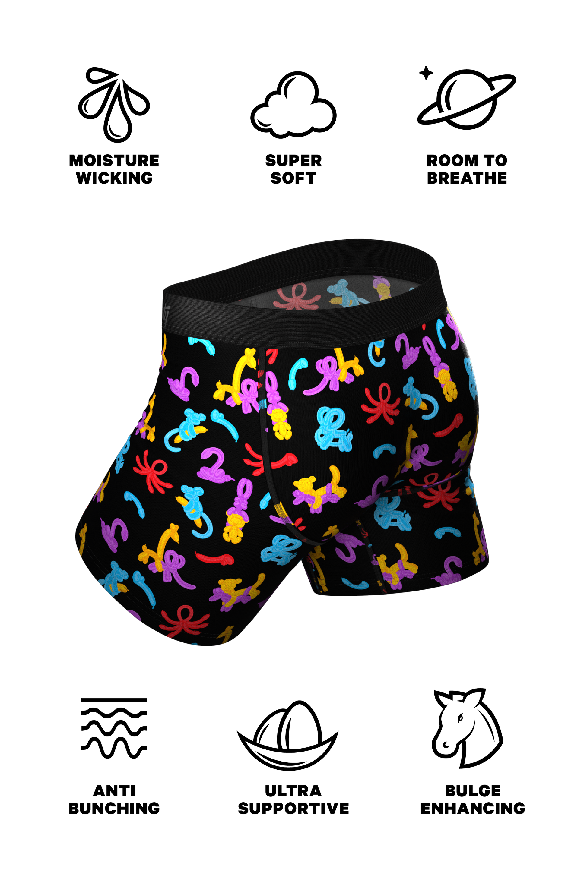  The Knot Tonights | Balloon Animal Ball Hammock® Pouch Underwear