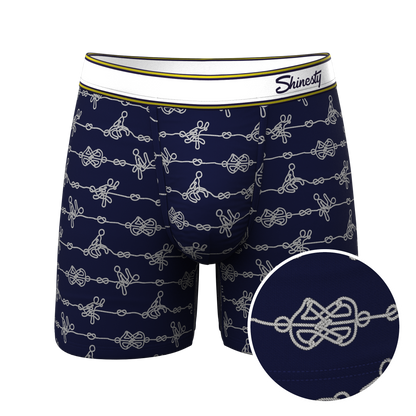  The Knotty Spots | Nautical Knots Ball Hammock® Pouch Underwear