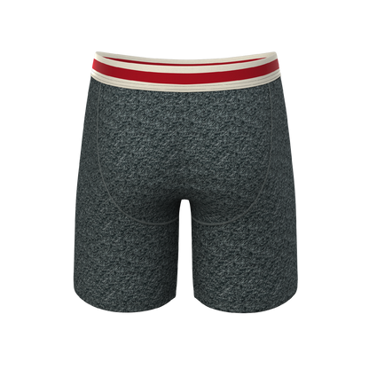  The Koala Camo | Heather Grey Long Leg Ball Hammock® Pouch Underwear With Fly