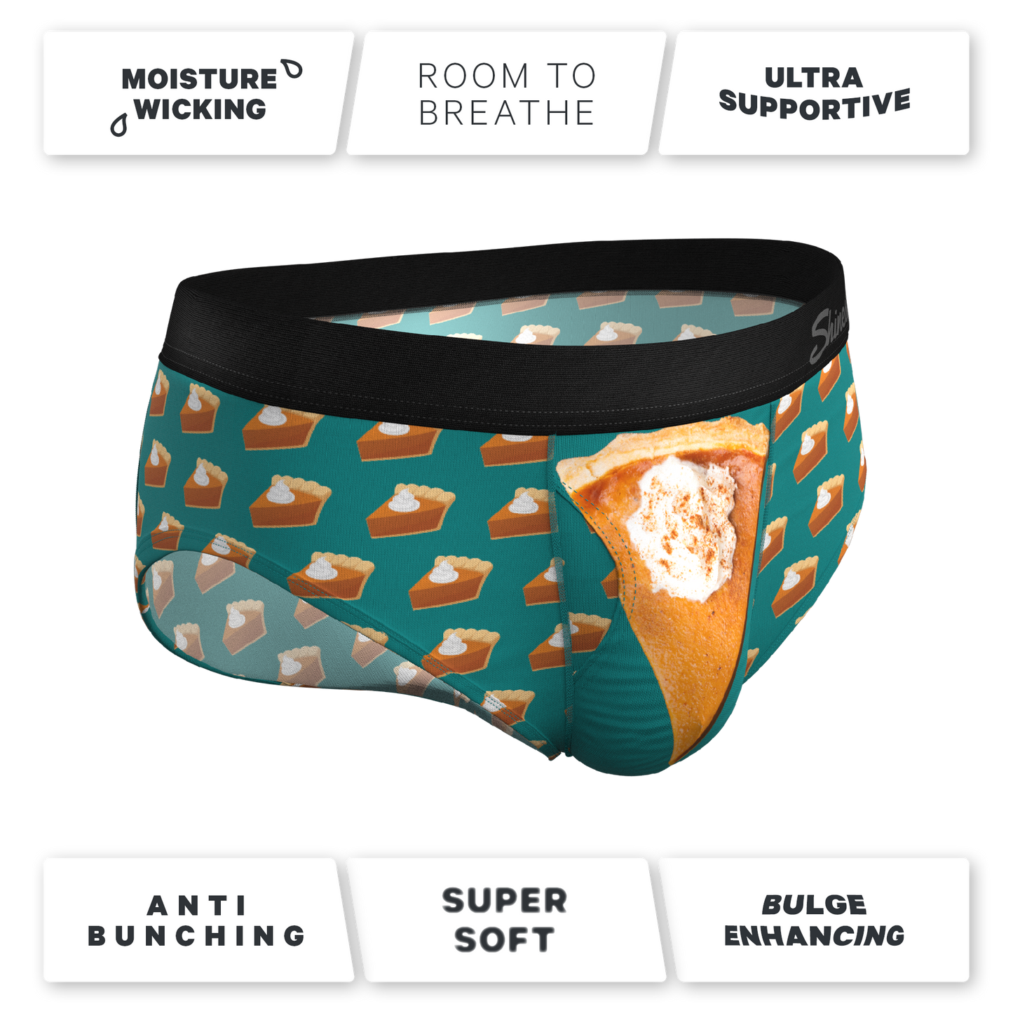  The Last Course | Pumpkin Pie Ball Hammock® Pouch Underwear Briefs