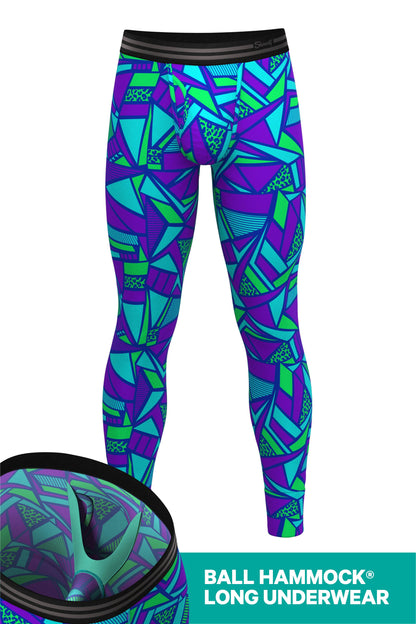  The Le Tootski | Neon Rave Ball Hammock® Long Johns