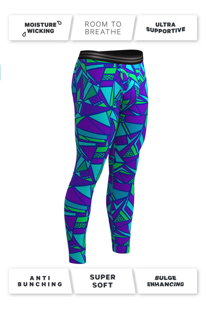  The Le Tootski | Neon Rave Ball Hammock® Long Johns