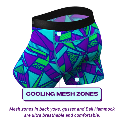  The Le Tootski | Geometric ParadICE™ Cooling Ball Hammock® Pouch Underwear