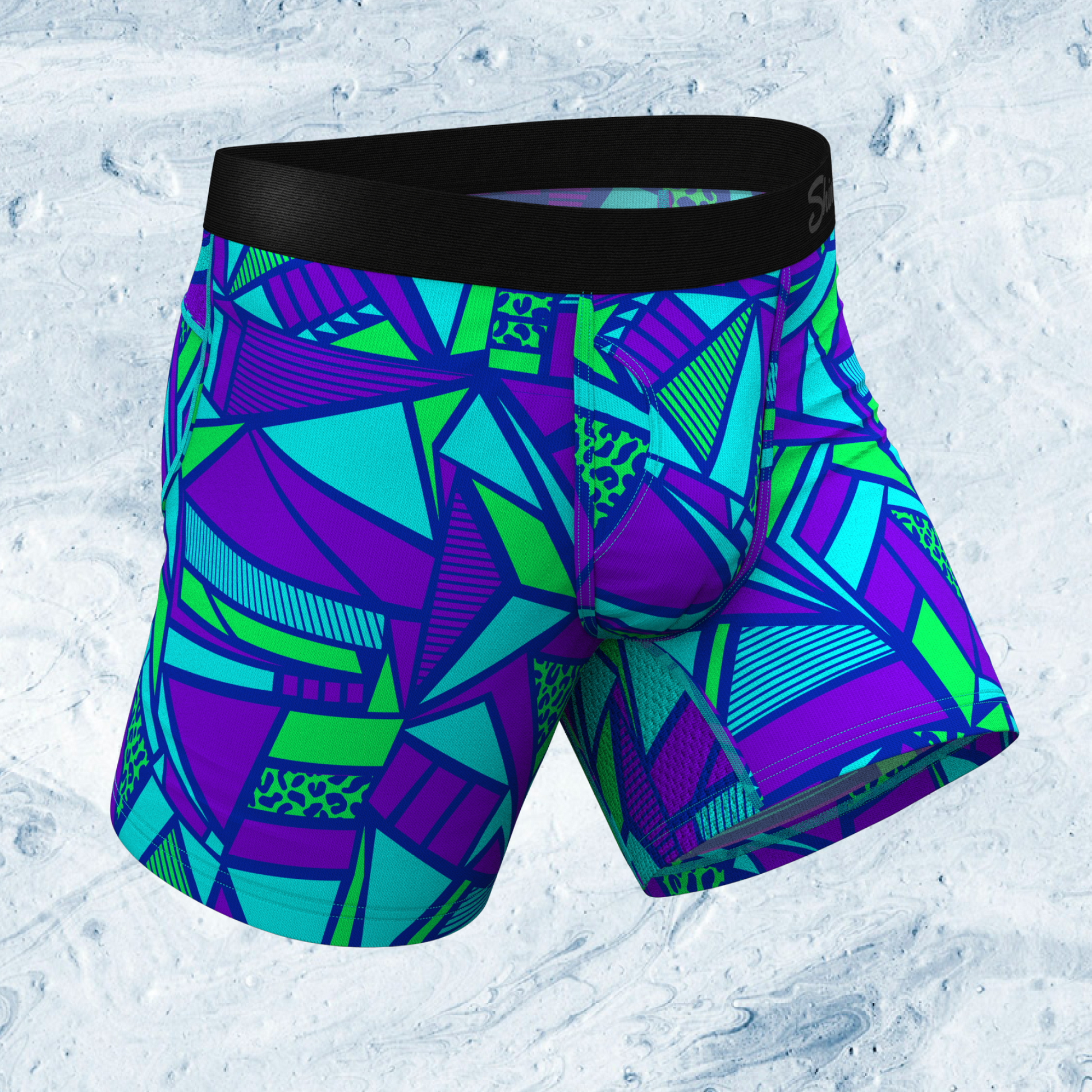  The Le Tootski | Geometric ParadICE™ Cooling Ball Hammock® Pouch Underwear