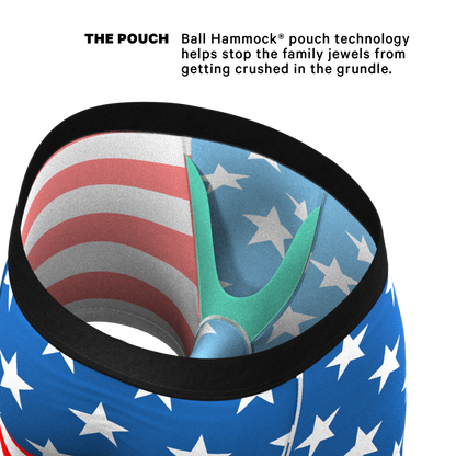  The Mascot | American Flag Ball Hammock® Pouch Underwear