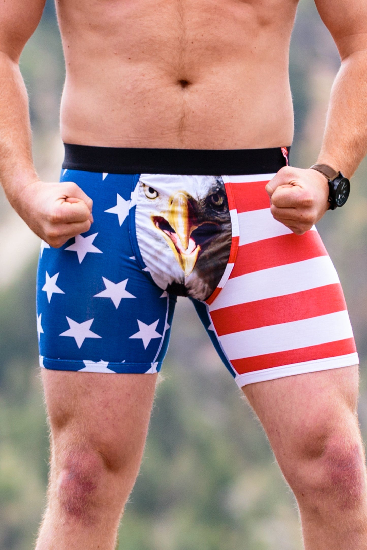  The Mascot | American Flag Ball Hammock® Pouch Underwear