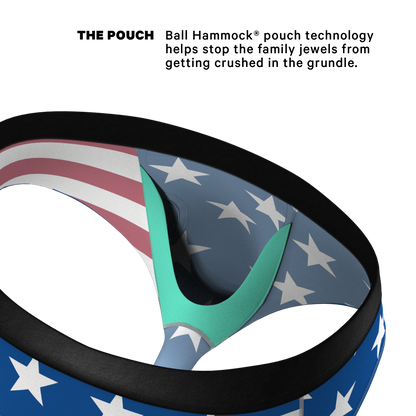  The Mascot | American Flag Ball Hammock® Pouch Underwear Briefs