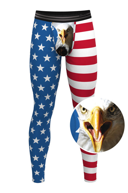  The Mascot | American Flag Ball Hammock® Long Johns