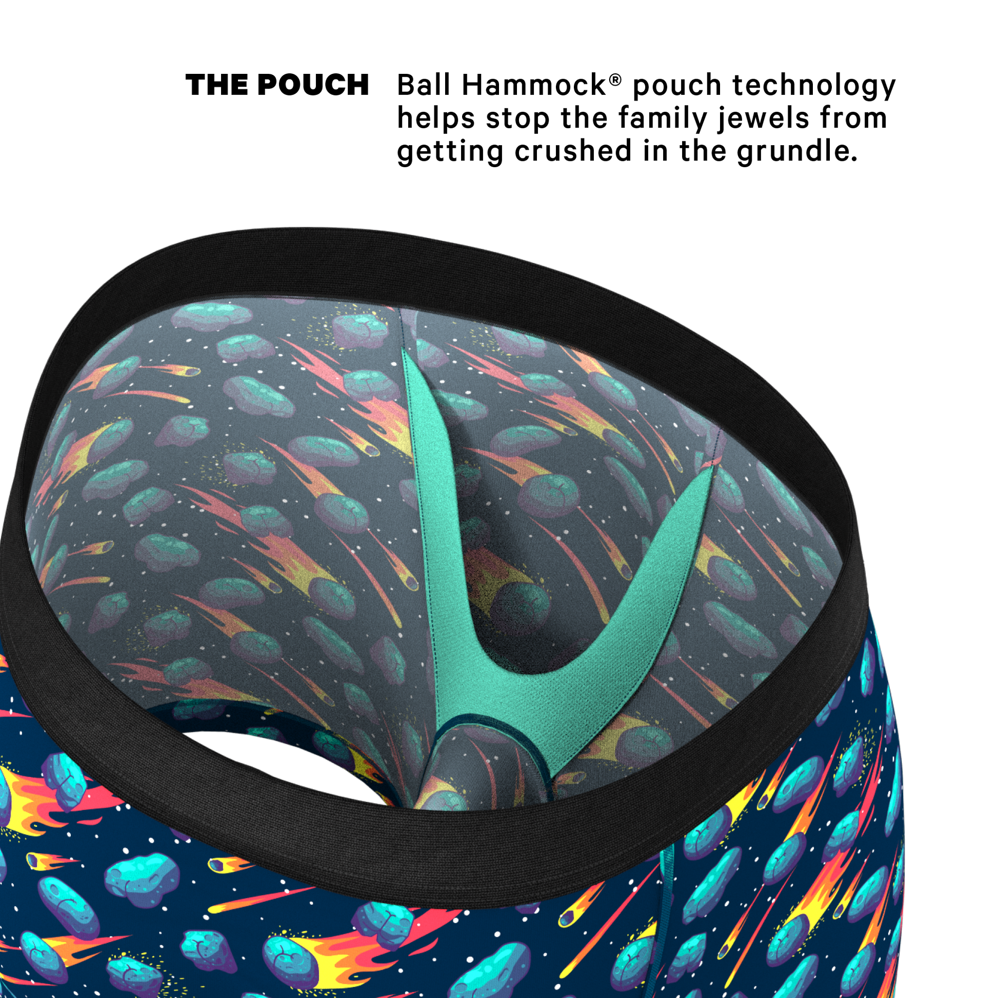  The Meateorite | Asteroid Ball Hammock® Pouch Underwear