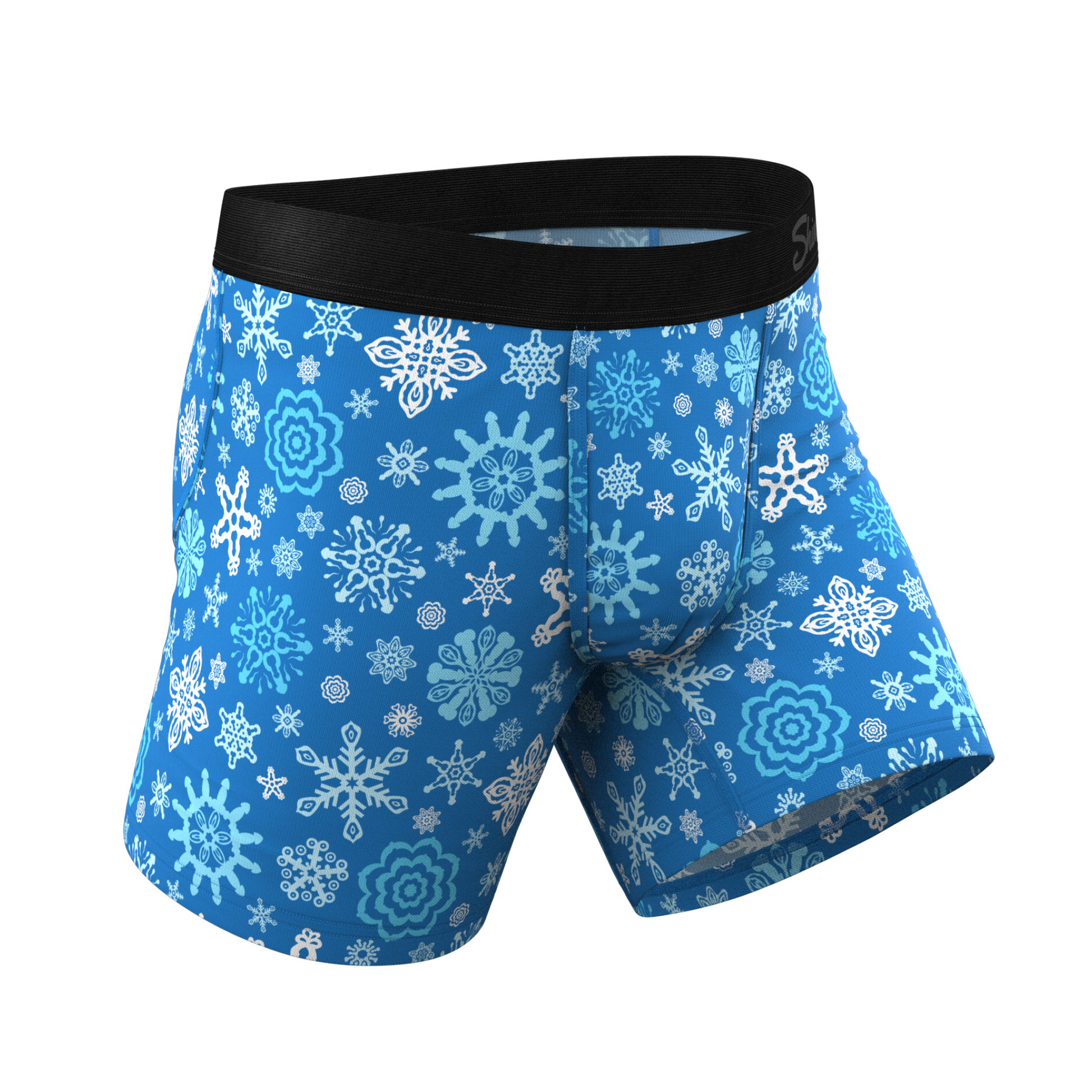  The Melt In Your Mouth | Glow In The Dark Naughty Snowflakes Ball Hammock® Pouch Underwear