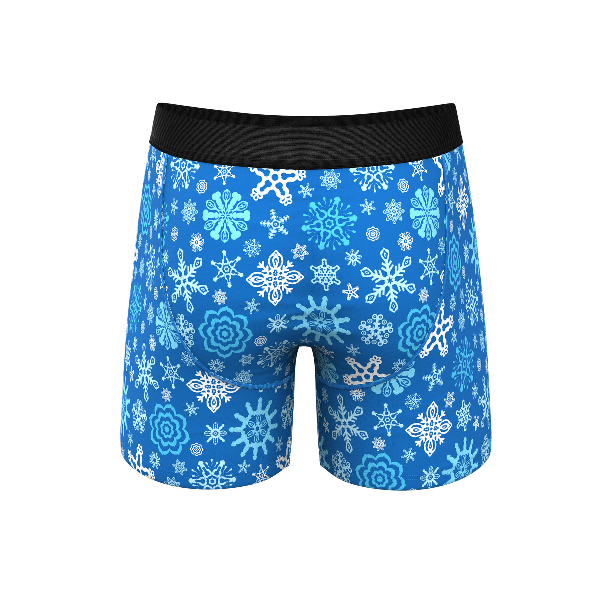  The Melt In Your Mouth | Glow In The Dark Naughty Snowflakes Ball Hammock® Pouch Underwear With Fly