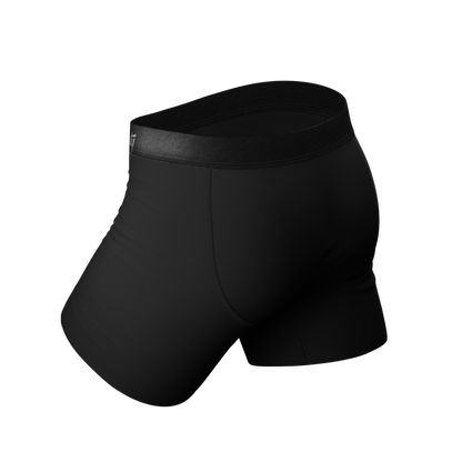  The Midnight Rider | Black Ball Hammock® Pouch Underwear With Fly 5 Pack