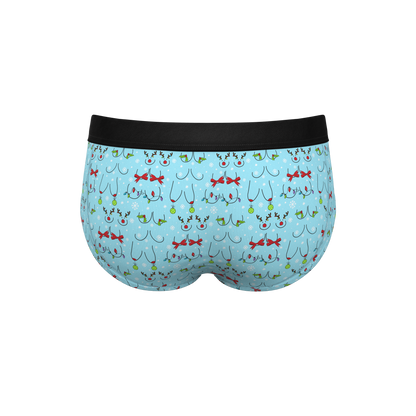  The Mistletits | Christmas Bust Ball Hammock® Pouch Underwear Briefs