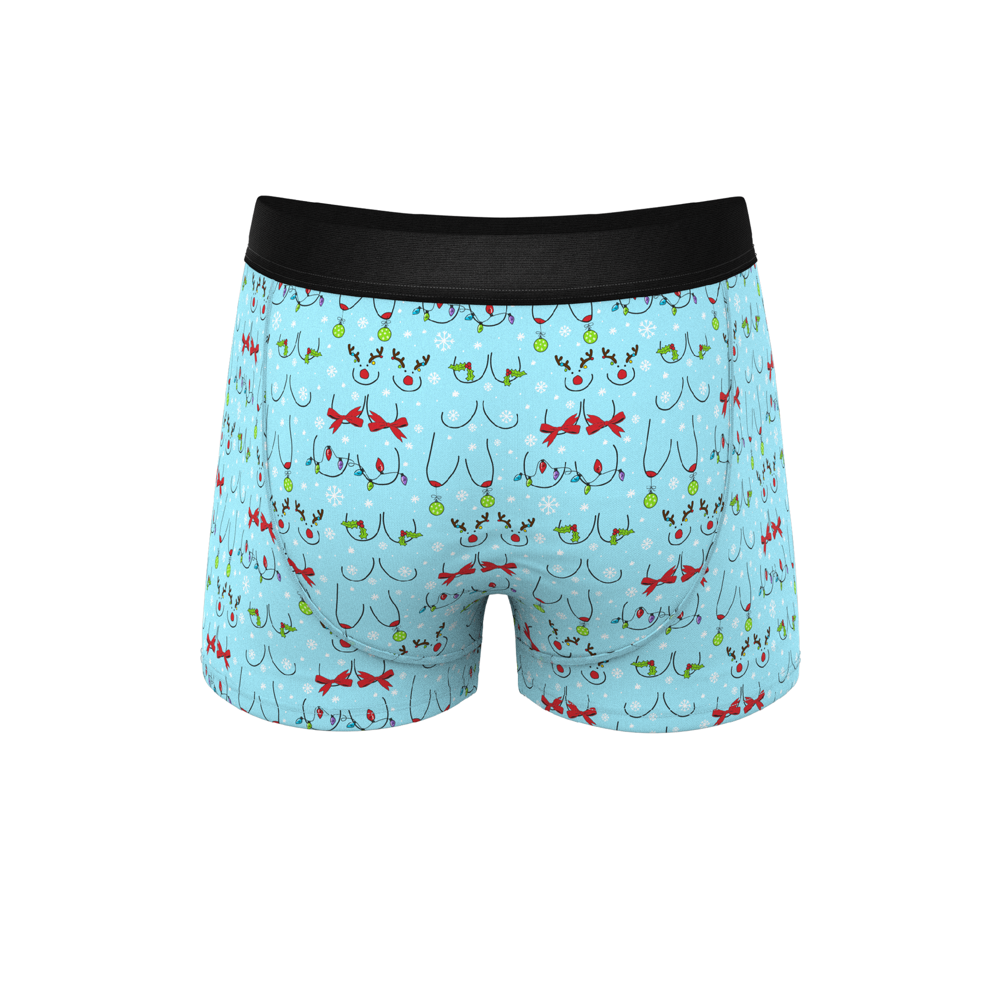  The Mistletits | Christmas Bust Ball Hammock® Pouch Trunks Underwear