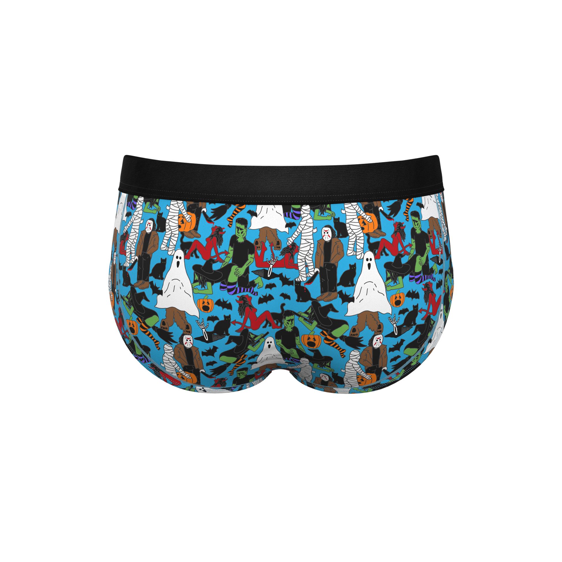  The Monster Smash | Halloween Characters Ball Hammock® Pouch Underwear Briefs