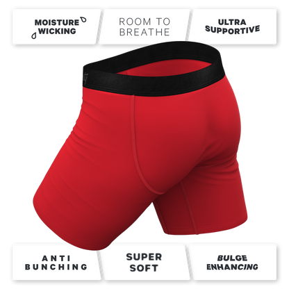  The Nutcrack-Him | Nutcracker Christmas Long Leg Ball Hammock® Pouch Underwear With Fly