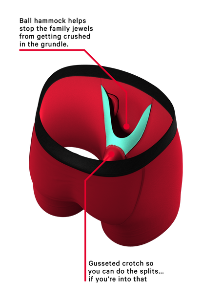  The Nutcrack-Him | Holiday Ball Hammock® Pouch Underwear With Fly