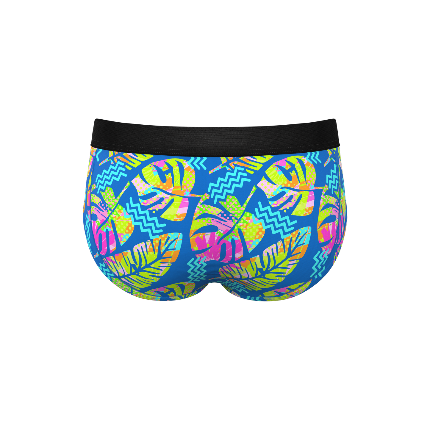  The Oahu Rendezvous | Tropical Leaves Ball Hammock® Pouch Underwear Briefs