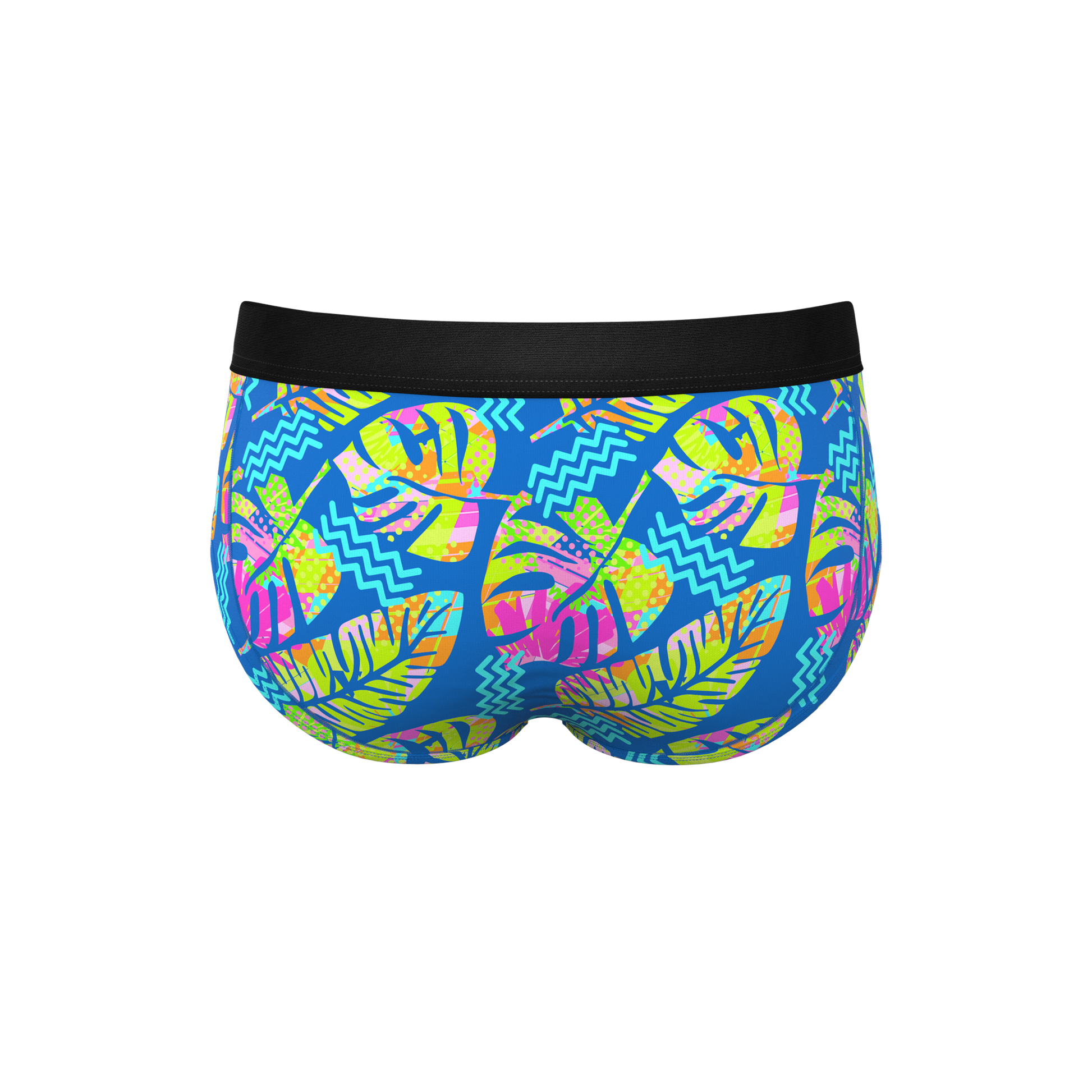  The Oahu Rendezvous | Tropical Leaves Ball Hammock® Pouch Underwear Briefs