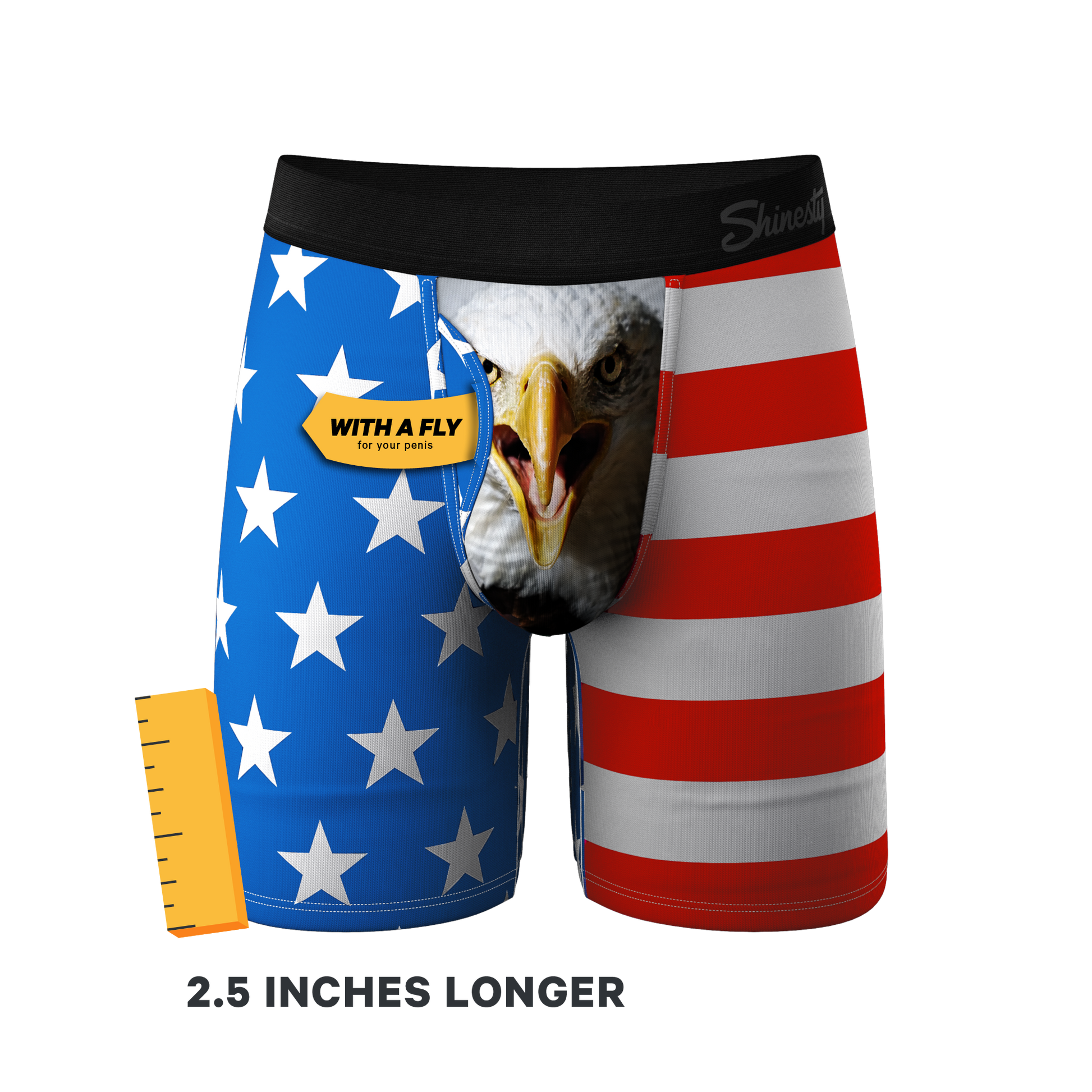  The Panty Dropper | Long Leg Ball Hammock® Pouch Boxers With Fly 3 Pack