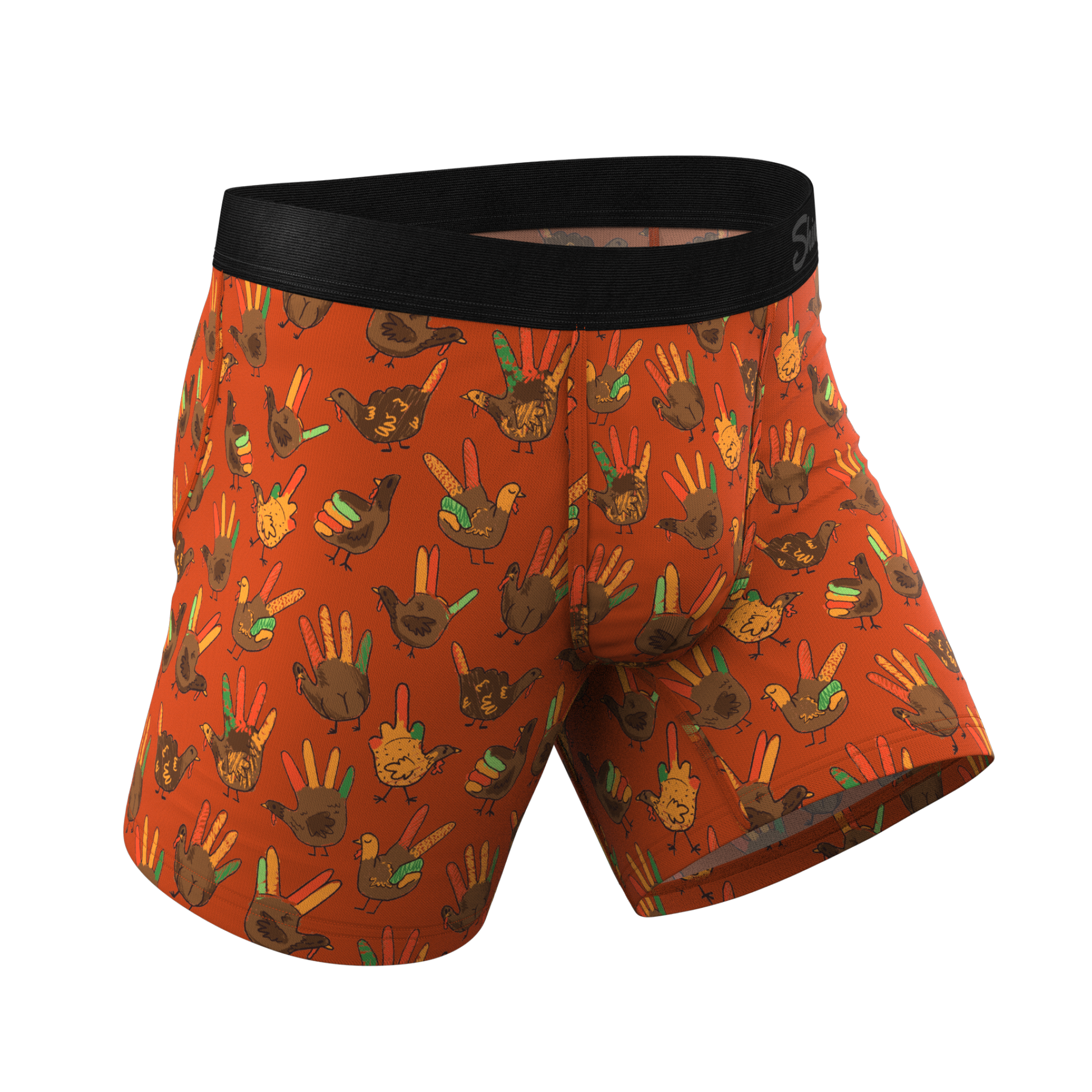  The Party Fowl | Thanksgiving Turkey Ball Hammock® Pouch Underwear
