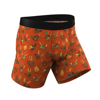  The Party Fowl | Thanksgiving Turkey Ball Hammock® Pouch Underwear