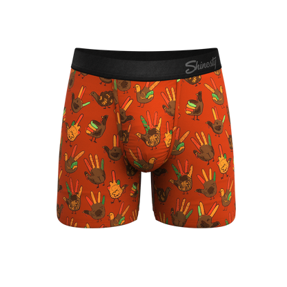  The Party Fowl | Thanksgiving Turkey Ball Hammock® Pouch Underwear