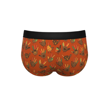  The Party Fowl | Thanksgiving Turkey Ball Hammock Pouch® Underwear Briefs