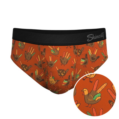  The Party Fowl | Thanksgiving Turkey Ball Hammock Pouch® Underwear Briefs