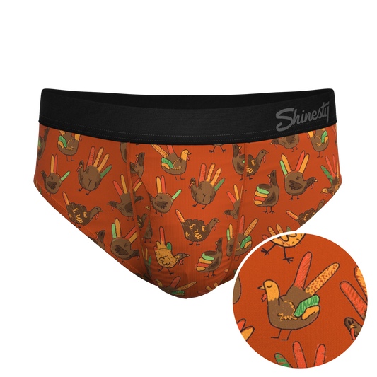  The Party Fowl | Thanksgiving Turkey Ball Hammock Pouch® Underwear Briefs
