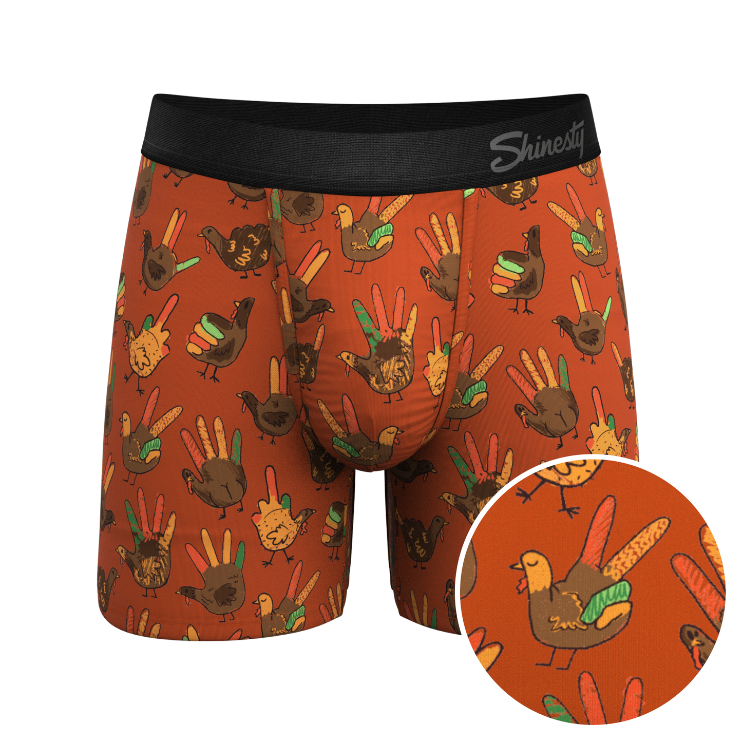  The Party Fowl | Thanksgiving Turkey Ball Hammock® Pouch Underwear