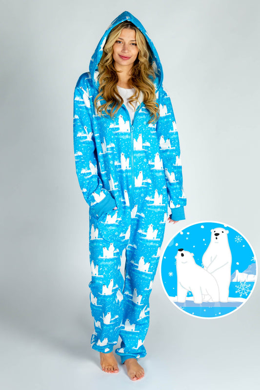 The How Coke Is Made | Ladies Unisex Polar Bear Onesie