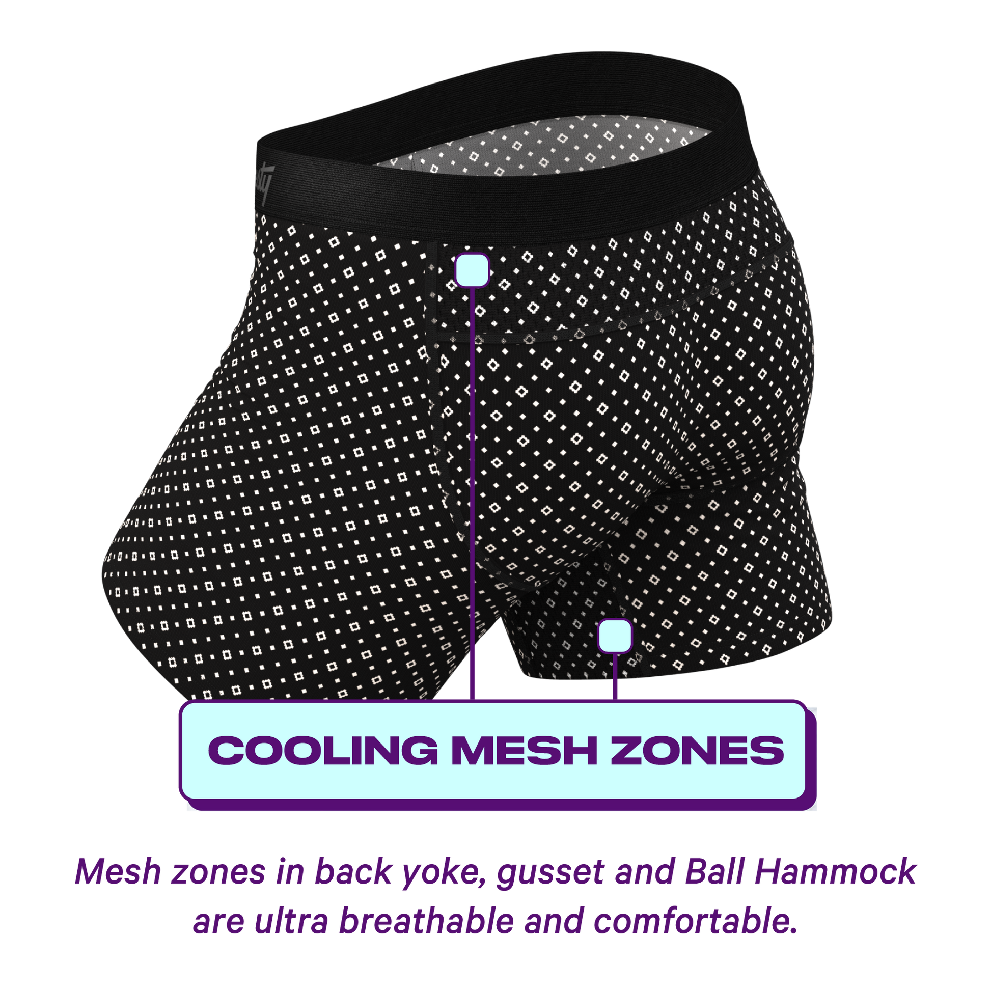  The Precious Stones | Diamond ParadICE™ Cooling Ball Hammock® Pouch Underwear