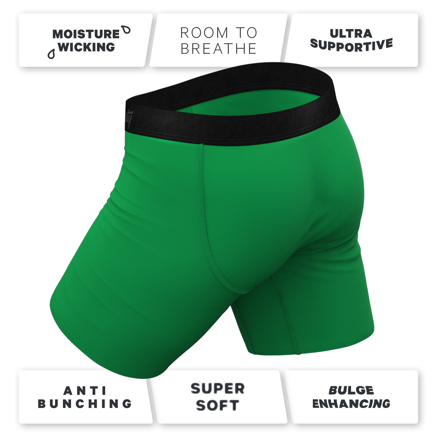  The Quarterback Sack | Football Long Leg Ball Hammock® Pouch Underwear With Fly