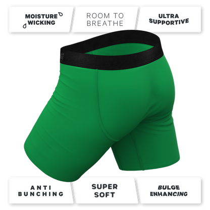  The Quarterback Sack | Football Long Leg Ball Hammock® Pouch Underwear With Fly