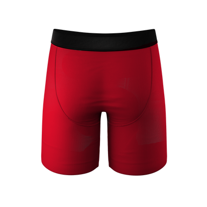  The Red Dong Effect | Red Long Leg Ball Hammock® Pouch Underwear With Fly