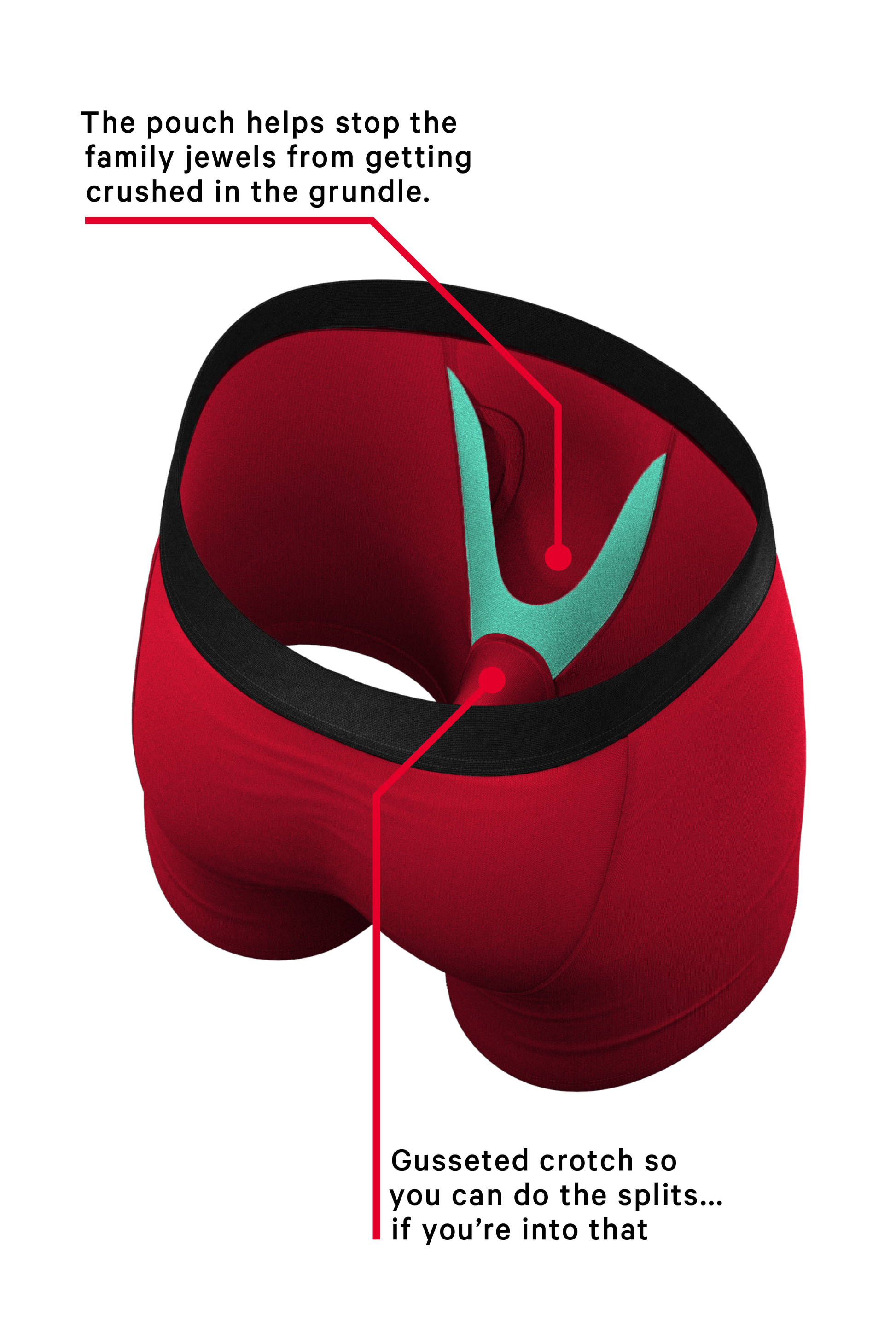  The Red Dong Effect | Red Ball Hammock® Pouch Underwear With Fly