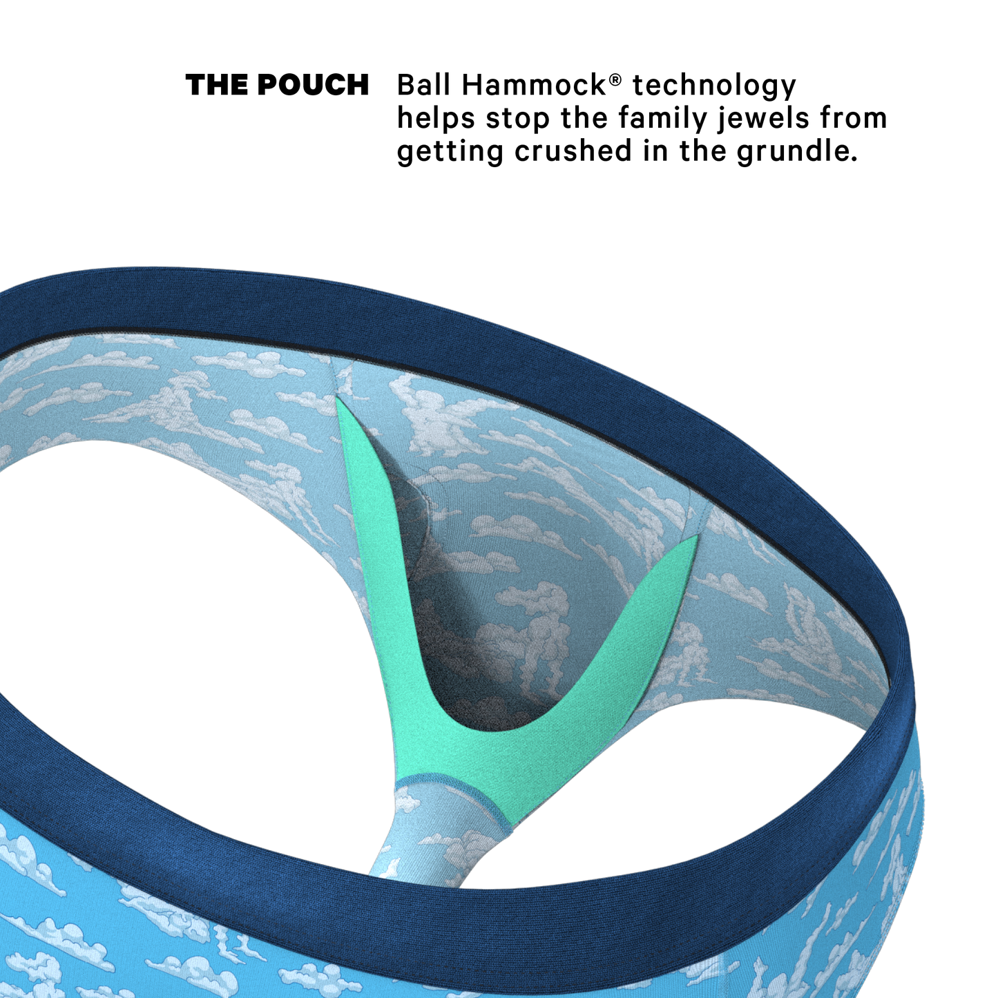  The Reverse Cloud Girl | Cloud Ball Hammock® Pouch Underwear Briefs