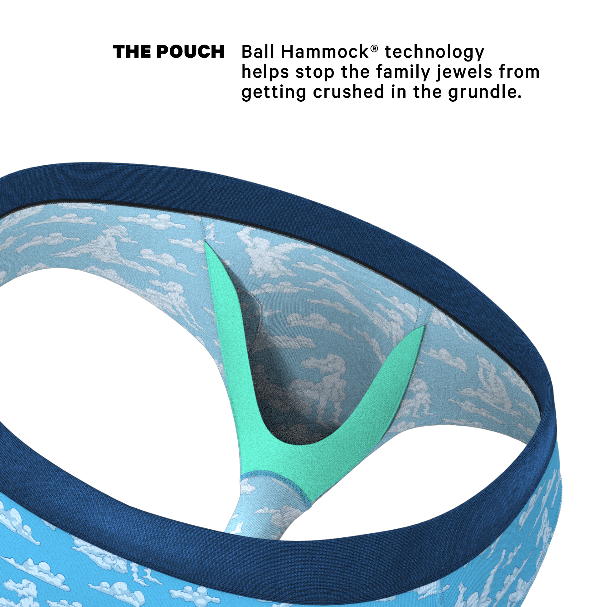  The Reverse Cloud Girl | Cloud Ball Hammock® Pouch Underwear Briefs