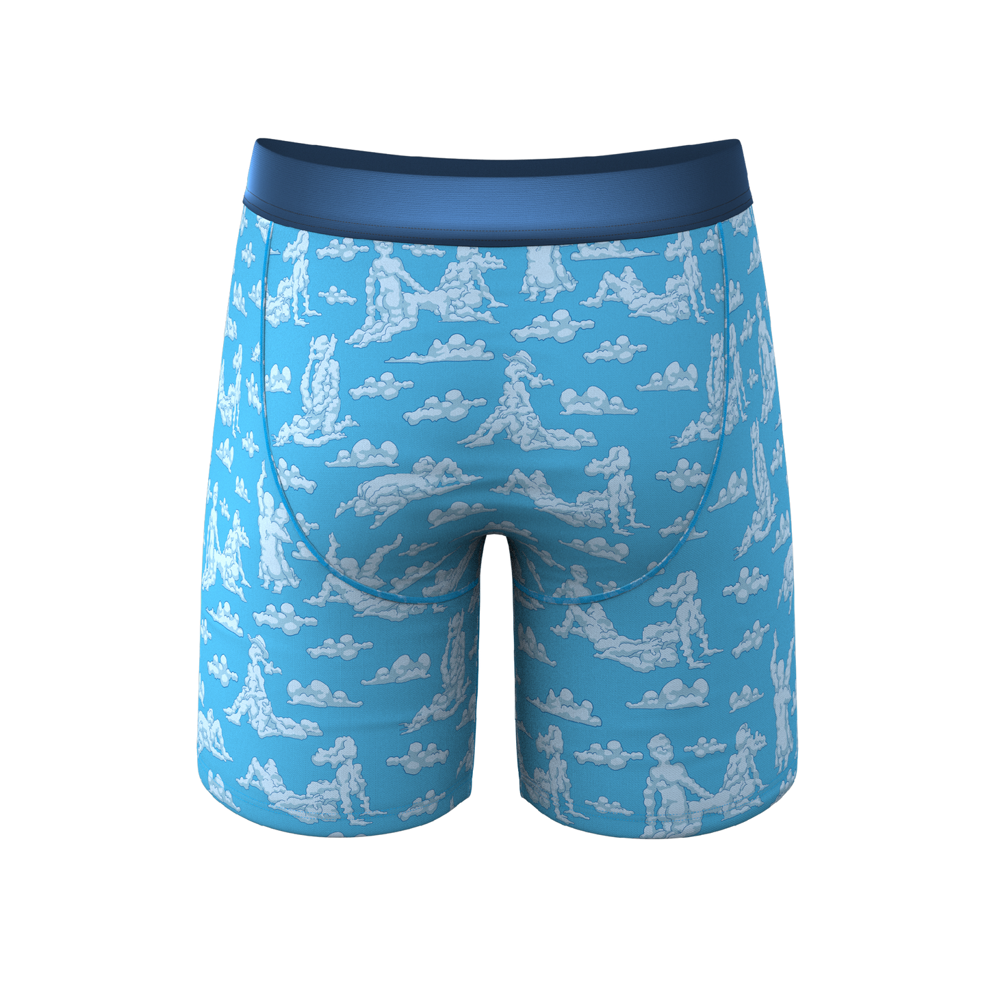  The Reverse Cloud Girl | Cloud Long Leg Ball Hammock® Pouch Underwear With Fly