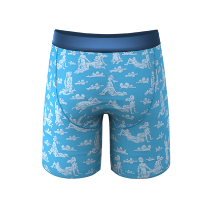  The Reverse Cloud Girl | Cloud Long Leg Ball Hammock® Pouch Underwear With Fly